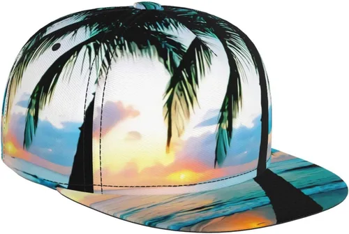 Miniatura 15 de Cartoon Animal Baseball Cap for Men Women Classic Snapback Hip Hop Flat Bill Brim Adjustable Visor Beach Trucker Hat