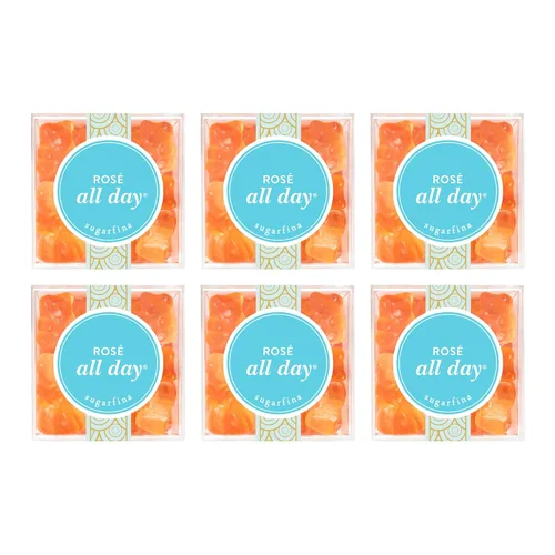 Miniatura 8 de Sugarfina Rose All Day Bears - Gomitas de oso pequeño cubo de caramelo, 3.8 onzas, 1 unidad