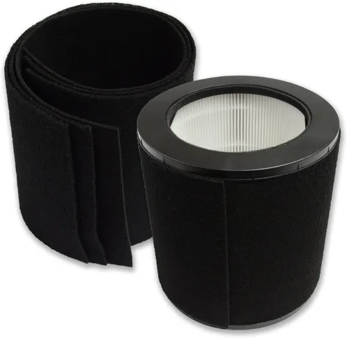 PUREBURG Juego de filtros de repuesto compatibles con purificadores de aire TaoTronics TT-AP008 y Gukify AP008, prefiltro de carbón activado HEPA