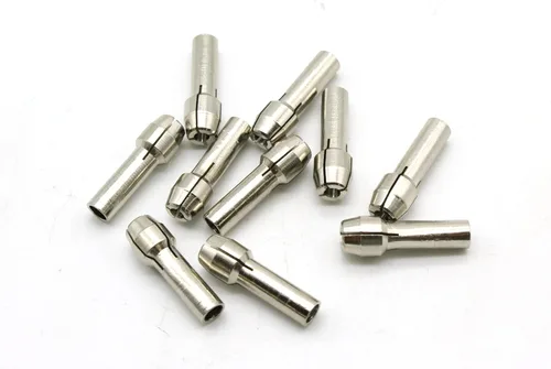 Miniatura 2 de TEMO 10 unids Durable Brillante 3/32 Pulgadas Herramienta Rotativa Collet Bit #481 para Dremel Herramientas Rotativas