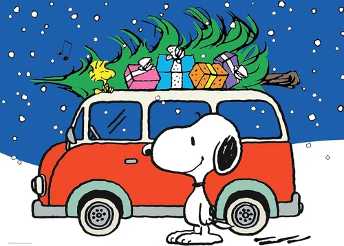 Miniatura 2 de Ceaco - Peanuts - Peace and Presents - Holiday - Rompecabezas de 100 piezas