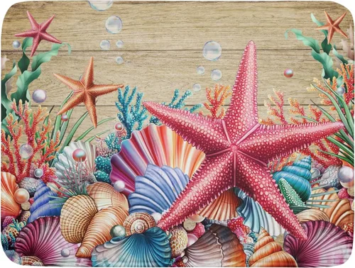Miniatura 51 de Tapete de secado de platos de cabaña rústica, tapete escurridor de vida silvestre de oso del bosque, alce, 18 x 24 pulgadas, almohadilla escurridor