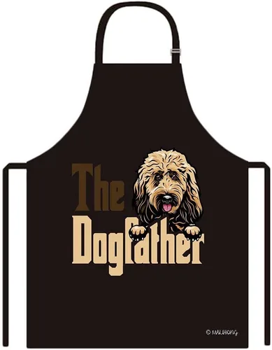 Miniatura 23 de Delantal con divertido delantal de perro Golden Retriever para cachorros, Golden Retriever-2