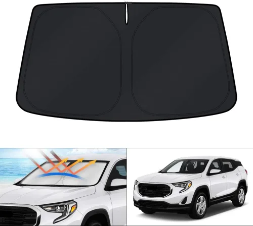 Miniatura 163 de KUST - Parasol plegable para parabrisas para Ford Ranger, accesorios 2019-2025 2026, parasol personalizado para ventana, protector solar plegable
