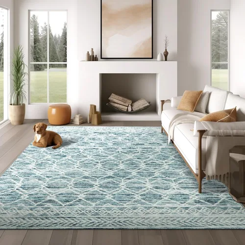 Miniatura 38 de jinchan Alfombra marroquí de pasillo 2x10 para pasillo - Alfombra de pasillo para cocina bohemia lavable a máquina, alfombra moderna suave, Boho