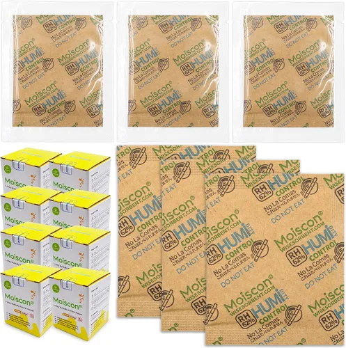 Miniatura 35 de Wisesorb Paquetes de control de humedad bidireccionales 49% para guitarras e instrumentos de madera - Absorbentes de humedad de 70g