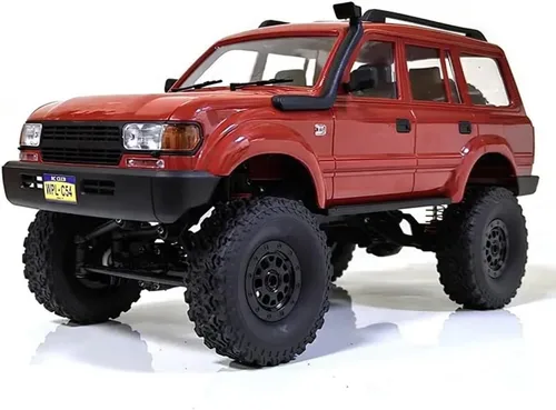 RC Rock Crawler 4x4 RC Camión WPL C54 1/16 RC Rastreador RTR Camión de Control Remoto Todo Terreno 2.4G con Dirección Proporcional Motor 260, Nueva