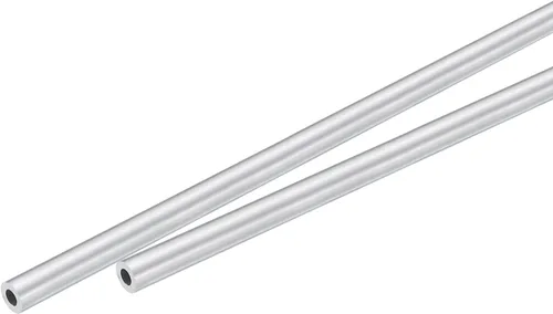 Miniatura 9 de uxcell Tubo redondo de aluminio 6063 0.157 in OD 0.118 in diámetro interior 11.811 in longitud tubería