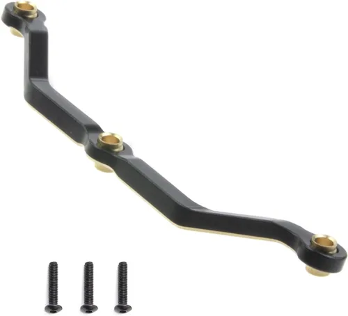 Miniatura 5 de Enlace de dirección de latón de 0.42 oz para TRX4M piezas de actualización 1/18 RC Crawler Car
