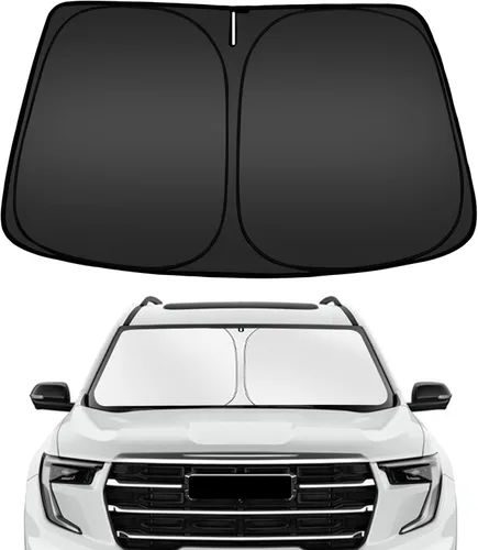 Miniatura 83 de ARISMOTOR - Parasol plegable para parabrisas para Honda Civic 11.ª generación 2022-2025 2026, protector de visera de sol personalizado para ventana