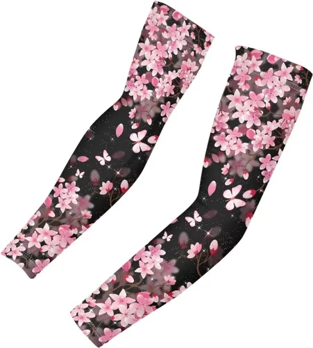 Miniatura 39 de Binienty Mangas de protección solar UV para mujeres y hombres, mangas deportivas refrescantes para golf, correr, ciclismo, senderismo