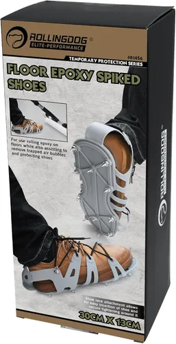 Miniatura 8 de ROLLINGDOG Zapatos de epoxi con pinchos para pisos, zapatos epoxi con picos cortos de 1 pulgada, perfectos para pisos epoxi, superposiciones
