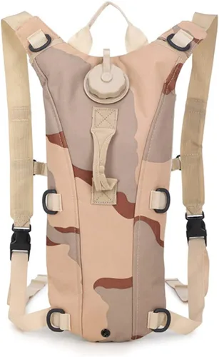 Miniatura 13 de Bolsa de agua táctica de 3L para vejiga, mochila de camello para senderismo al aire libre, camping, militar, portátil, hidratación, bolsa