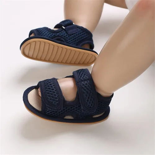 Miniatura 2 de RVROVIC Sandalias para bebés niños y niñas, zapatos de verano de primera calidad para exteriores, ligeras, suaves, antideslizantes, suela para niños