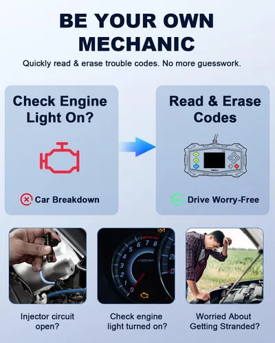 Miniatura 4 de Herramienta de diagnóstico OBD2, escáner OBD2 profesional ZEXMTE con flujo de datos, modo 6, modo 8 y preparación I/M, lector de código mejorado