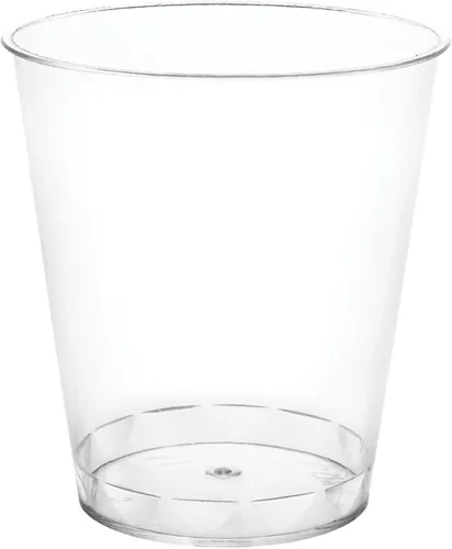 Miniatura 10 de Party Essentials 50 vasos de chupito de plástico duro, 1 onza, transparentes