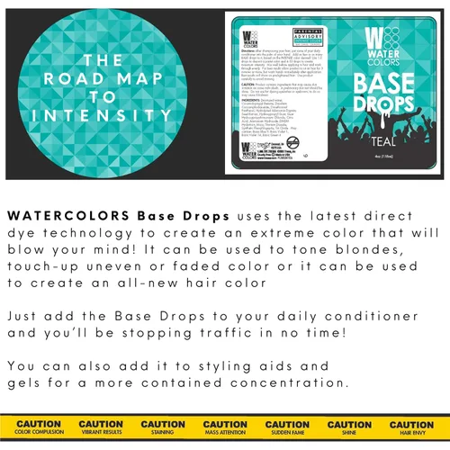 Miniatura 5 de Watercolors Base Drop-A fórmula líquida a base de agua con nano-pigmentos para una máxima versatilidad en el mantenimiento del color de moda, 4