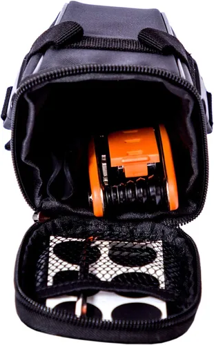 Miniatura 8 de YBEKI Kit de reparación de bicicleta 10 en 1 con palancas de neumáticos 3 en 1, parches sin pegamento, llave de hueso multifuncional y bolsa de Kits