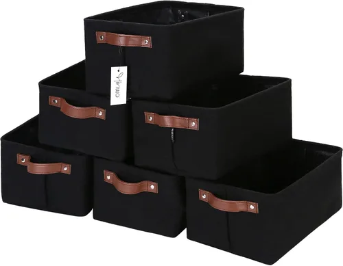 Miniatura 10 de Hinwo 31L Bolsas de almacenamiento grandes, organizadores de armario y almacenamiento, cestas de estante, cestas de almacenamiento plegables