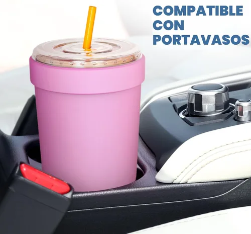 Miniatura 6 de Frost Buddy Togo Buddy - Vaso de acero inoxidable con aislamiento al vacío de 30 onzas, taza de café para llevar, taza de café helado, manga de café
