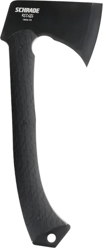 Miniatura 2 de Schrade Hacha de retroceso clase Delta de 13 pulgadas con hoja de acero 3Cr13 de 3 pulgadas y mango G10 para supervivencia al aire libre, campamento