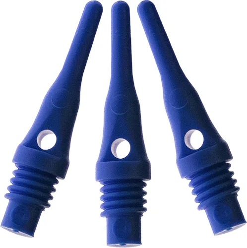 Miniatura 8 de Viper Dart accesorio suave para punta de dardos Tufflex (supercorto) 2BA, en paquete de 100 y 1000 unidades Negro