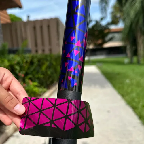 Miniatura 7 de Calcomanías de vinilo autoadhesivas de alta calidad y fundas para patinete eléctrico de adultos, personaliza y protege tu viaje con estilo (Galaxy)