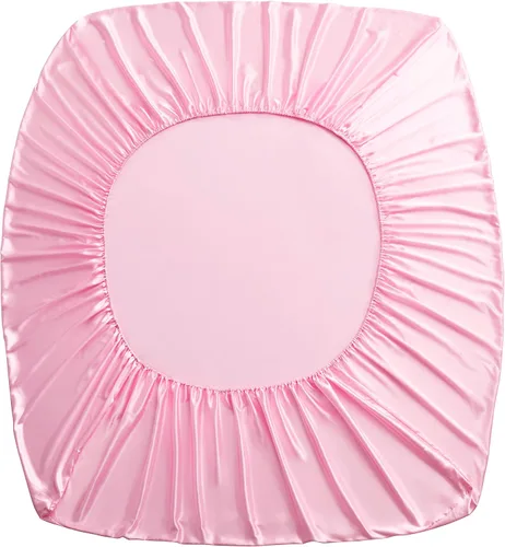 Miniatura 15 de Homiest Juego de sábanas de satén de lujo de 3 piezas con bolsillo profundo, 1 sábana bajera + 1 sábana encimera + 1 funda de almohada