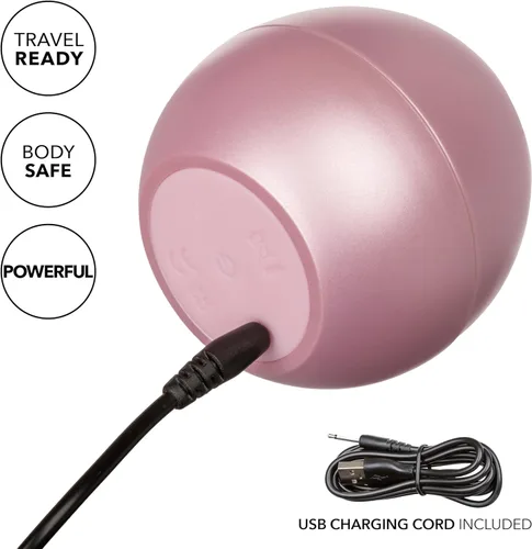 Miniatura 4 de CalExotics Masajeador liso de ópalo, vibrador adulto del juguete del sexo para las mujeres y ella - SE-0008-70-3 Rosado