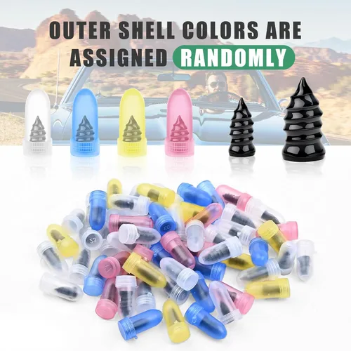 Miniatura 5 de 35 piezas de clavos de goma para reparación de neumáticos con tornillos autorroscantes para camiones, motocicletas, automóviles y otros vehículos