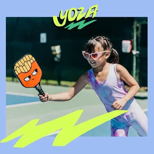 Miniatura 8 de Kids Pickleball Paddle Set of 2 - Includes 2 Pickleball Paddles with 2 Balls, Lightweight, Fiberglass, Better Control, Beginner Racket, Perfect
