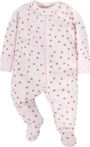 Miniatura 3 de Gerber Sleep 'N Play - Paquete de 4 enterizos con pies para niñas bebés