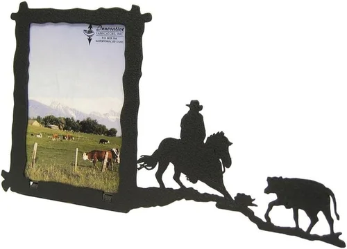 Miniatura 23 de Innovative Fabricators, Inc. American Steel Farm & Ranch - Marco de fotos, tractor de tracción en las cuatro ruedas, paisaje de 5 x 7, fabricado
