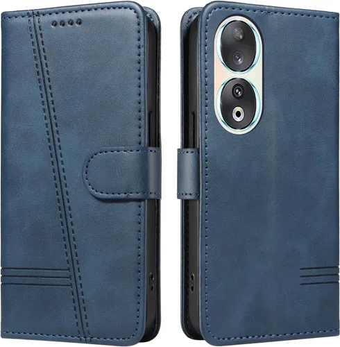 Miniatura 103 de Funda con tapa para Huawei Nova Lite 3, protección de 360 grados, a prueba de golpes, de piel sintética, con función atril y 3 ranuras