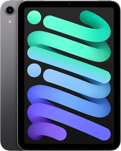 Apple iPad mini (6ª generación): A15 Bionic, pantalla Liquid Retina de 8.3 pulgadas, 64 GB, Wi-Fi 6, cámara frontal de 12 MP/trasera de 12 MP, Touch