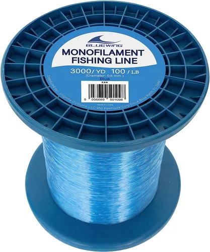 Miniatura 49 de BLUEWING Sedal de pesca monofilamento 6,8,10,12,15,20,25,30,40,50,60,80,100,130,250,300,400 libras, 50,100,500,1000,3000 yardas, hilo de pescar mono