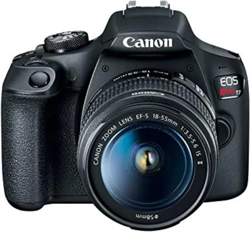 Miniatura 2 de Canon EOS Rebel T7 Cámara DSLR con lente de 18-55mm Wi-Fi integrado Sensor CMOS de 24.1 MP Procesador de imagen DIGIC 4+ y videos Full HD