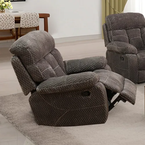 Miniatura 22 de Juego de sofá reclinable para muebles de sala de estar, juego de sofá y silla reclinable de pana verde, tela manual, sofá reclinable de 3 plazas