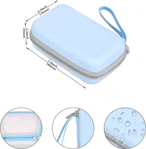 Miniatura 6 de Mchoi Funda rígida adecuada para cámara VTech Kidizoom Duo/Duo DX/Duo Deluxe/Twist/Pix/Pix Plus Selfie, impermeable, a prueba de golpes, para niños