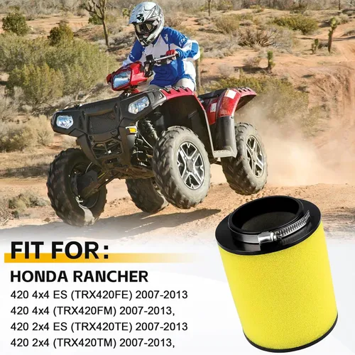 Miniatura 6 de Rancher 420 17254-HP5-600 Limpiador de filtro de aire para Honda 2007-2014 Rancher 420 TRX420FA TRX420FE TRX420FM TRX420FPA TRX420FPE TRX420FPM