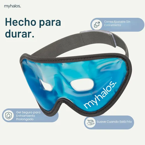 Miniatura 4 de Máscara refrescante para ojos – Mascarilla de gel reutilizable para ojos – Nuestra máscara de ojos de hielo alivia los ojos hinchados y las ojeras