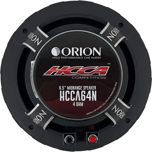 Miniatura 6 de ORION HCCA64N HCCA Series 6.5" Altavoz de neodimio de rango medio ultra eficiente, 1400 W de potencia máxima, 350 W RMS, 4 ohmios, bobina de voz