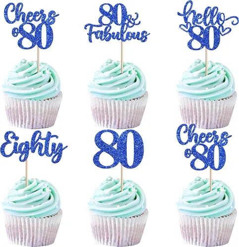 Miniatura 94 de 30 piezas de adornos para cupcakes de 12 cumpleaños feliz, brillantes doce, hola 12, felicitaciones a 12 años, adornos para cupcakes, 12