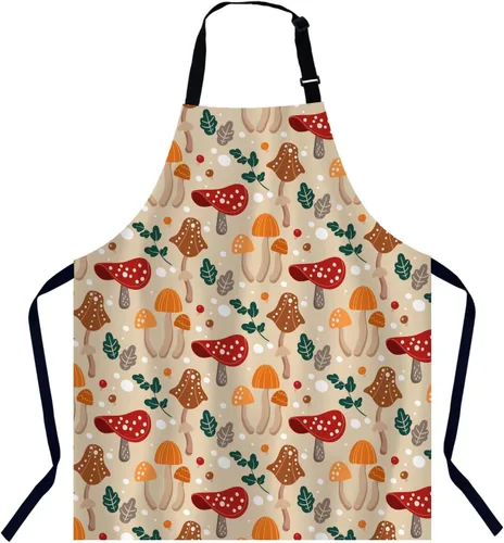 Miniatura 28 de Delantal de chef con patrón geométrico azteca, delantal de cocina y horneado para hombres y mujeres, delantal de cocina, delantal de carnicería