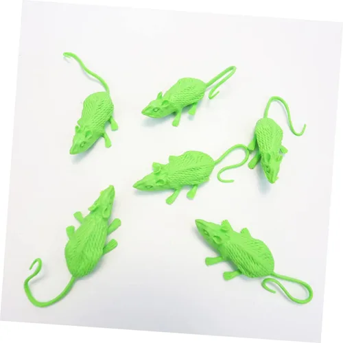 Miniatura 9 de 18Pcs Simulation Mice Halloween Props for Pranks and Decorations Realistic Fake Rat Playthings for