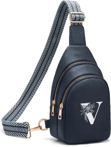 Miniatura 116 de Viverte Bolsas Cruzadas para Mujeres Bolso de Hombro Inicial Riñoneras Personalizadas Regalos para Mamá Mujer Esposa