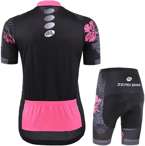 Miniatura 2 de Zerobike - Jersey de ciclismo para mujer, de manga corta, secado rápido, transpirable, para montaña.
