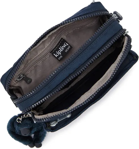 Miniatura 3 de Kipling Abanu Mini bandolera convertible 2 en 1 para mujer, BLUE BLEU 2, S