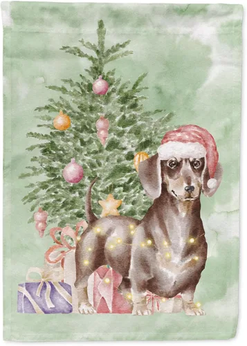 Miniatura 76 de Caroline's Treasures CK8213GF Bulldog Inglés #2 Regalos de Navidad y árbol de jardín Bandera de buzón Bandera decorativa para patio exterior, patio