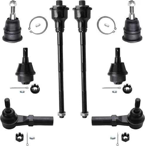 Miniatura 22 de Detroit Axle – Kit de suspensión delantera para Hyundai 2013-2018 Santa Fe 2 enlaces de barra de estabilizador 4 varillas de amarre interiores